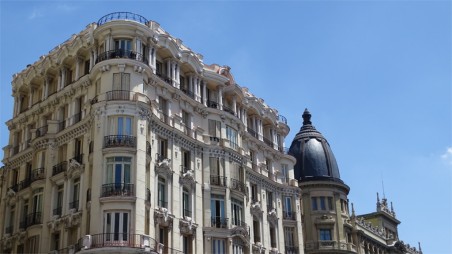 Madrid: Gran Via and Calle de Hortaleza